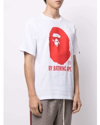 A Bathing Ape Graphic Print Cotton T Shirt