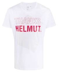 Helmut Lang Graphic Print Short Sleeve T Shirt