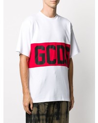 Gcds Logo Band Cotton T Shirt