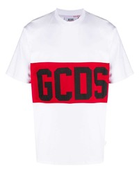 Gcds Logo Band Cotton T Shirt