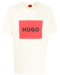 Hugo Logo Print Cotton T Shirt