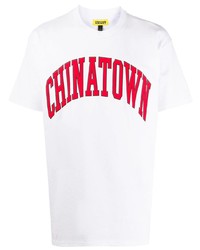 Chinatown Market Logo Print Crew Neck T Shirt