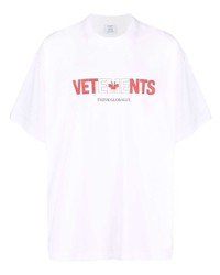 Vetements Logo Print Oversize T Shirt