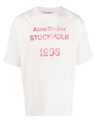 Acne Studios Logo Stamp Short Sleeve T Shirt