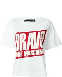 Love Moschino Bravo Print T Shirt