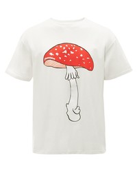 JW Anderson Mushroom Print T Shirt