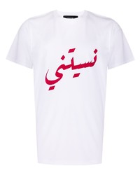 Qasimi Never Forget Crew Neck T Shirt