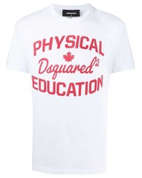 DSQUARED2 Physical Education Print T Shirt