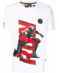 Plein Sport Run Print T Shirt