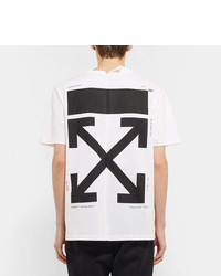 Off-White Printed Cotton Jersey T Shirt
