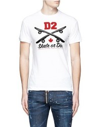 DSQUARED2 Skate Or Die Print T Shirt