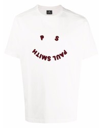 PS Paul Smith Smiley Logo T Shirt