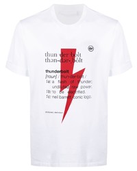 Neil Barrett Thunderbolt Definition T Shirt