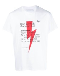 Neil Barrett Thunderbolt Print T Shirt
