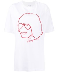 Kenzo Tribute Graphic Print T Shirt