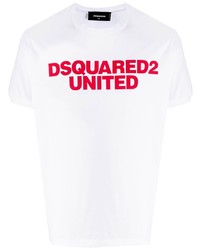 DSQUARED2 United Logo Crew Neck T Shirt