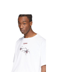 Off-White White And Red Arachno Arrows Over T Shirt