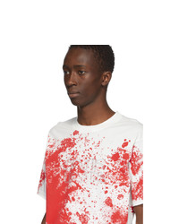 Sankuanz White Blood T Shirt