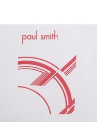 Paul Smith White Classic Logo Print T Shirt