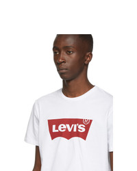 Levis White Classic Logo T Shirt