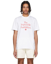Casablanca White Organic Cotton T Shirt