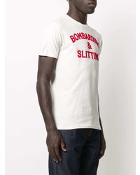 MC2 Saint Barth White Slogan T Shirt