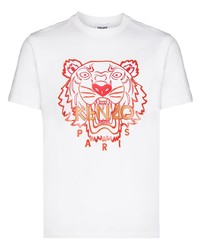 Kenzo Year Of Tiger Classc Ss Tee Wht