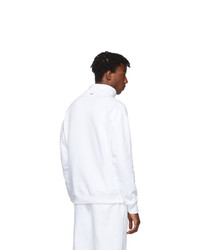 Converse White Golf Le Fleur Edition Quarter Zip Pullover Sweatshirt