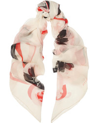 Alexander McQueen Kansia Kimono Printed Silk Chiffon Scarf