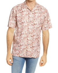Tommy Bahama Kaleidoscope Cay Short Sleeve Button Up Camp Shirt