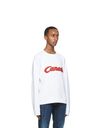 DSQUARED2 White Canada Sweatshirt