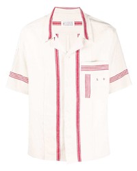 Maison Margiela Striped Short Sleeve Shirt
