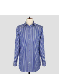 Thomas Pink Newman Stripe Classic Fit Double Cuff Shirt