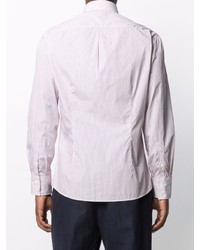 Brunello Cucinelli Stripe Print Cotton Shirt