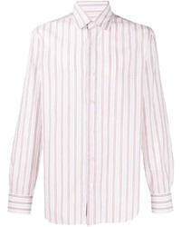 Barba Striped Print Long Sleeved Shirt