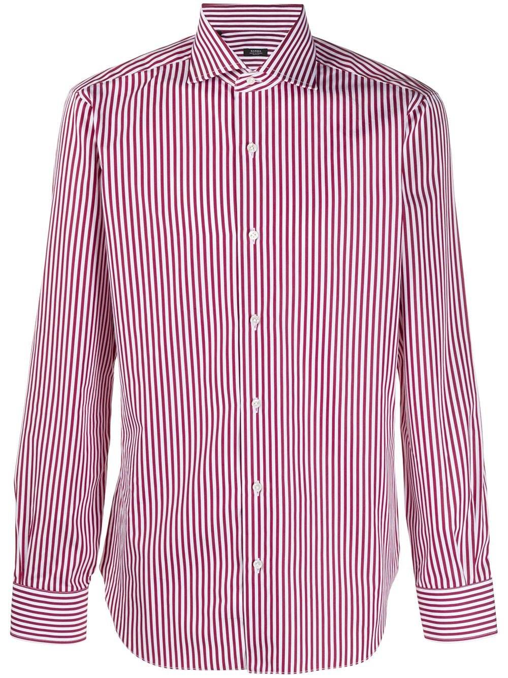 Barba Striped Shirt, $134 | farfetch.com | Lookastic