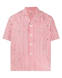 Bode Outline People Striped Print Shirt