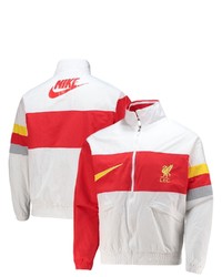 Nike White Liverpool I96 Woven Anthem Raglan Full Zip Jacket At Nordstrom