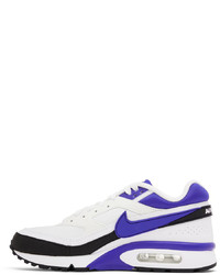 Nike White Blue Air Max Bw Sneakers