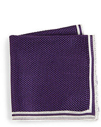 Saks Fifth Avenue Collection Knit Pocket Square