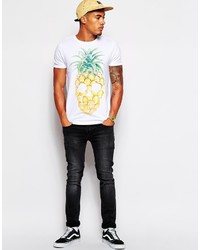 Asos T Shirt With Pineapple Print