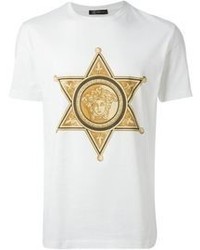 Versace Medusa Star Print T Shirt