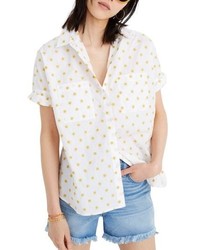 Madewell Courier Sun Embroidered Shirt