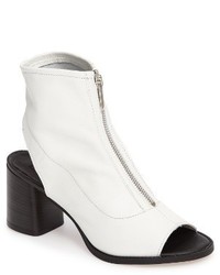 topshop white booties
