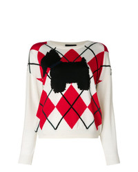 Moschino Argyle Sweater