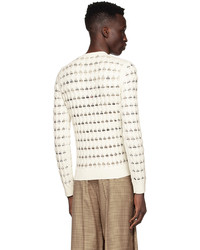 Namacheko Off White Viscose Sweater