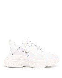 Balenciaga All Over Logo Triple S Sneakers