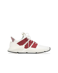 adidas Beige And Red Prophere Sneakers