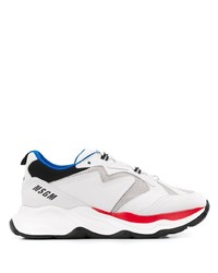 MSGM Contrast Panel Low Top Trainers