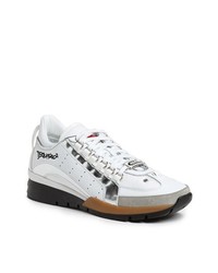DSQUARED2 404 Sneaker White Silver 42 Eu